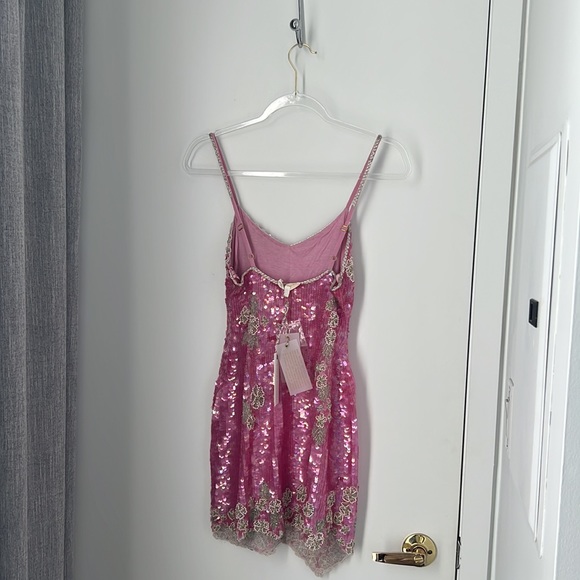 ❌❌no longer available❌❌LoveShackFancy Meline Embellished Sequined Dress - Picture 3 of 5